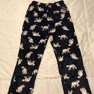 Pajama Pants - Polar bears (Size Medium)